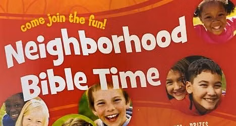 Neighborhood Bible Time - Boosters