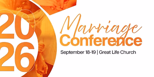 Marriage Conference | September 18-19, 2026