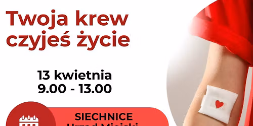 Zbi\u00f3rka krwi 13.04.2026
