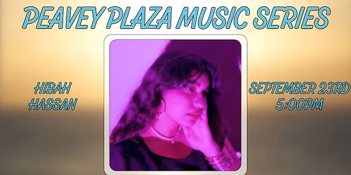 Tunes on the Plaza 2026: Hibah Hassan