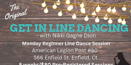 Beginner Country Line Dance Session-Mondays