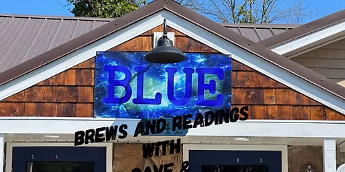BREWS & READINGS WITH DAVE AND KELLIE AT BLUE,THE BAR