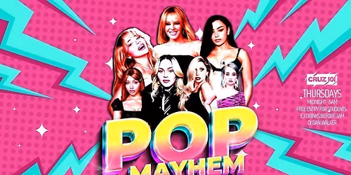 POP MAYHEM Every Thursday 