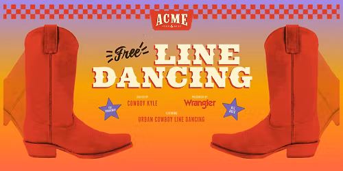 Free! Line Dancing w\/ Urban Cowboy Line Dancing - Downtown