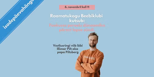 Beebiklubi: k\u00fclas papa Piltsberg