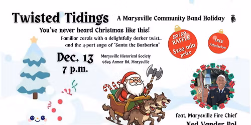 Twisted Tidings Winter Concert and Raffle