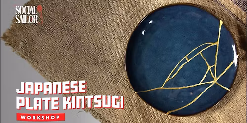 Japanese Kintsugi Plate - Pune