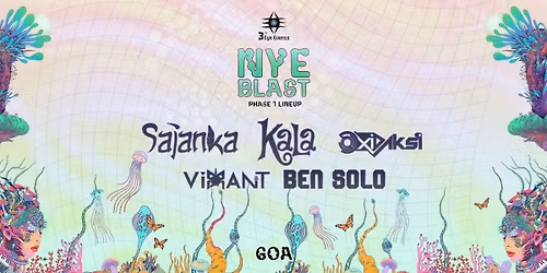 NYE BLAST IN GOA by 3rd Eye Events