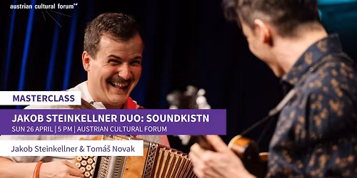 Masterclass Jakob Steinkellner and Tom\u00e1\u0161 Novak