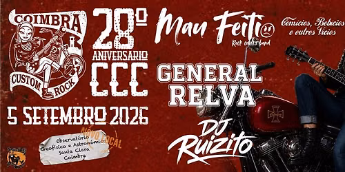 Coimbra Custom Rock - 28\u00ba Anivers\u00e1rio do C.C.C.