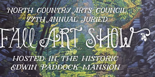77th Annual NCAC Juried Fall Art Show