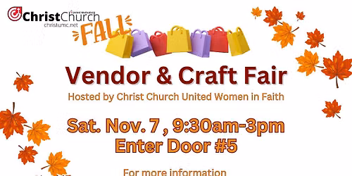 Fall Vendor & Craft Fair