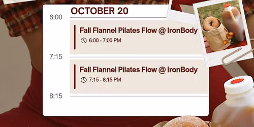 Fall Flannel Pilates Flow
