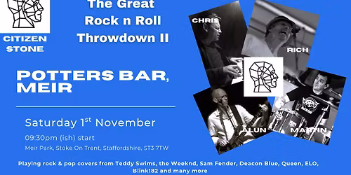 The Great Rock & Roll Throw down II - we're back baby!