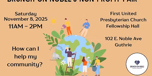 Brunch on Noble's Non-Profit Fair