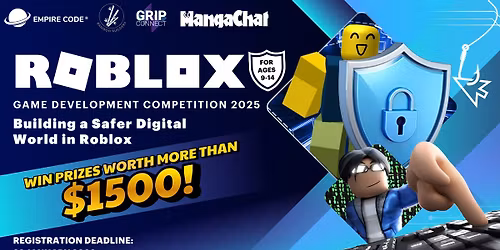 Roblox Game Development Competition 2025 - Cybersecurity Edition (Ages 9-14)