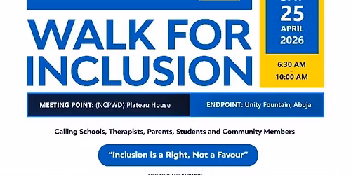 Abuja's Biggest WALKS FOR INCLUSION 