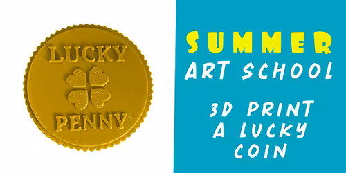Beginner 3D printing - lucky coin