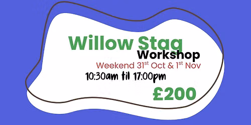 Willow Stag Weekend Workshop with Woven by Sarah