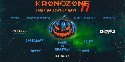 Kronozone II : Early Halloween Rave