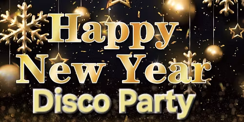 Happy New Year Disco Party