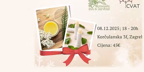 PRIRODNI BALZAMI ZA USNE I MELEMI \u2014 pokloni od srca (radionica)