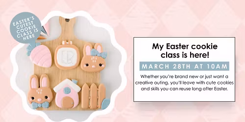 Easter Cookie Decorating Class @ Tilted Heads Coffee Shop and Pet Bakery 3\/28\/26