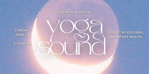 Gemini New Moon: Katonah Yoga & Reiki Sound Bath