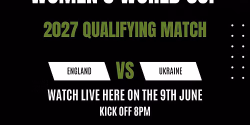 Women\u2019s World Cup - England vs Ukraine