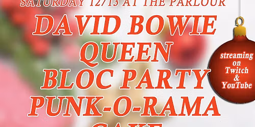 THE 12TH ANNUAL HOLIDAY BENEFIT COVER SHOW