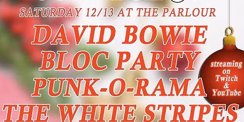 THE 12TH ANNUAL HOLIDAY BENEFIT COVER SHOW