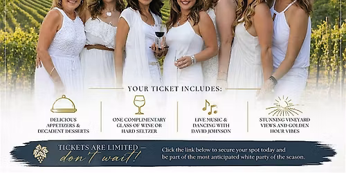 White Out Party at Besson Family Vineyards