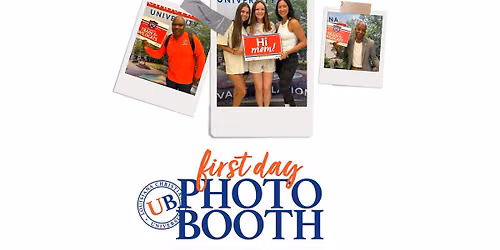 First Day Photo Booth - UB
