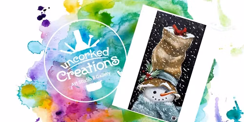 \u201cFrosty Friends\u201d on 10\u00d720 Canvas!