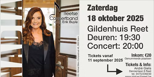 Najaarconcert met Nadia