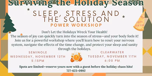 Sleep, Stress and the Solutions