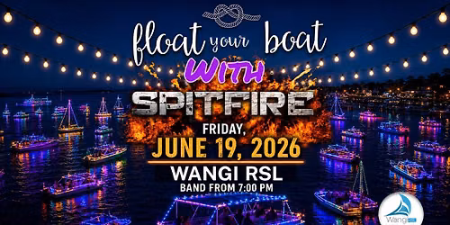 Float Your Boat with Spitfire at Wangi RSL\u2693\u2728
