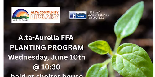 FFA Planting Program @ shelter house