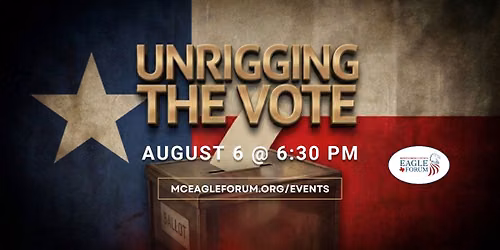 UNRIGGING THE VOTE: Voter Rolls, Voting Machines, Dark Money, & Deceptive Campaigning