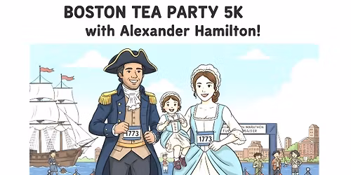 Boston Tea Party 5k with Alexander Hamilton