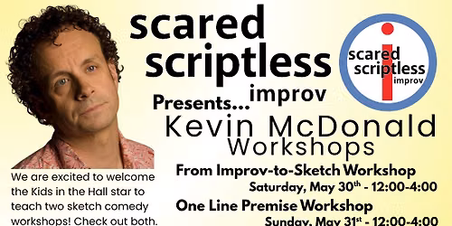 Kevin McDonald Improv\/Sketch Comedy Workshops