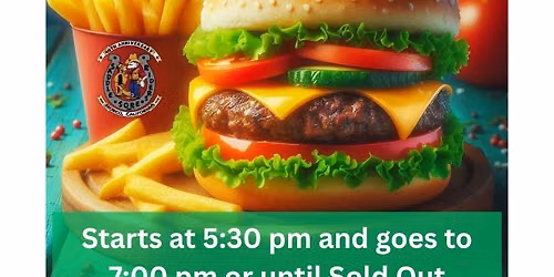 Saddle Sore Riders Club Burger Night at the American Legion 