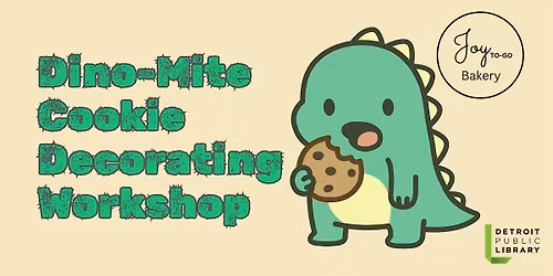 Dino-Mite Cookie Decorating Workshop