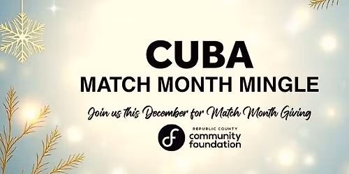 Match Month Mingle at Cuba Hometown Christmas