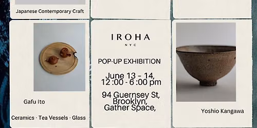 IROHA NYC Exhibition: 2026