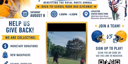 Royal Roots LLC Annual Flag Football Fundraiser 