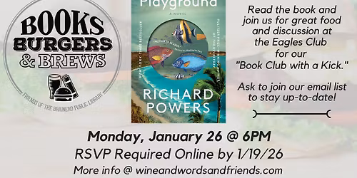 Books Burgers and Brews: Playground