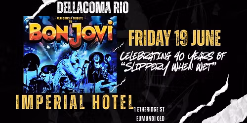 Dellacoma Rio performs Bon Jovi | Sunny Coast | JUNE 19