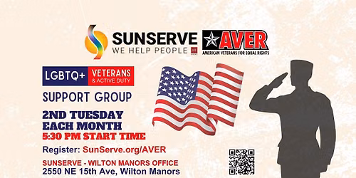 AVER Veteran and Active Duty Support Group (monthly)