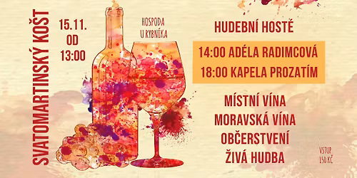 SVATOMARTINSKÝ KOŠT VÍN U RYBNÍKA 🍇